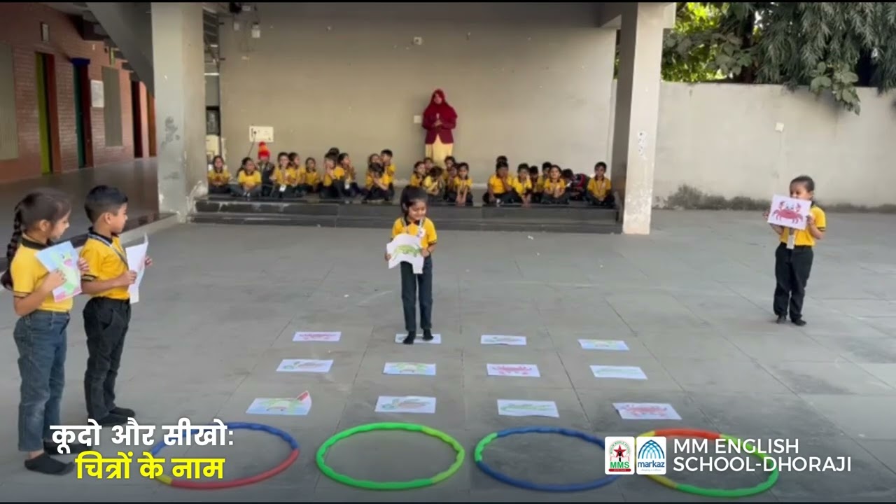 कूदो और सीखो: चित्रों के नाम (Learning Through Play) 