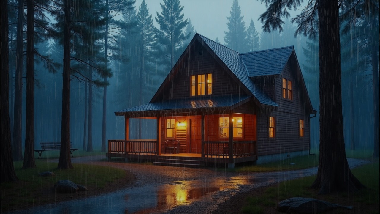 Sounds of Rain & Thunder for Deep Sleep – Relax Your Mind & Sleep Peacefully Tonight