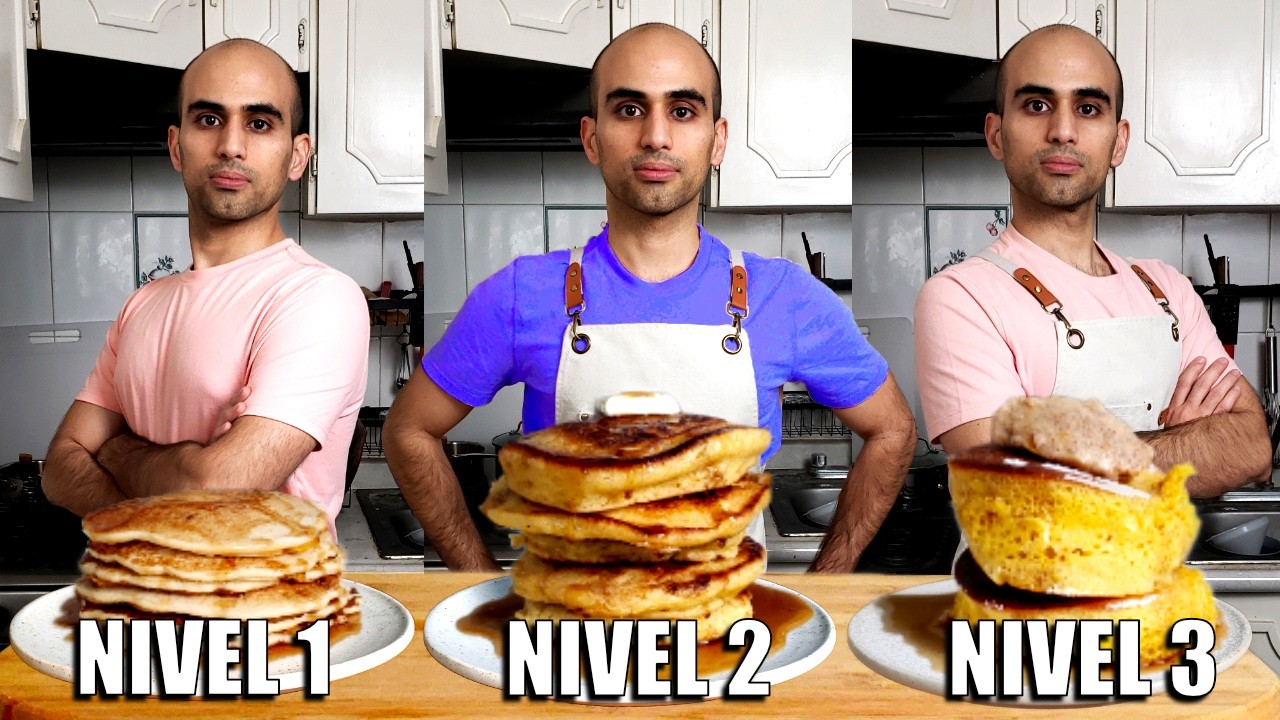 3 Niveles de Hotcakes | de bote, souffle japones y estilo americano