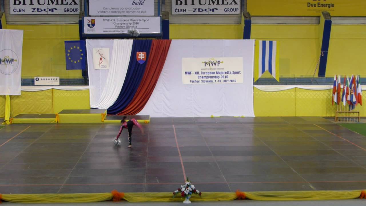 EC Púchov 2016 - SVK Turzovka, Laura Gajdičiarová