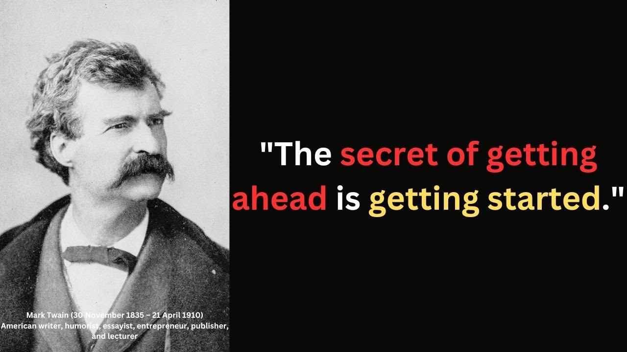Mark Twain's Wisdom and Wit, 50 Quotes on Life and Society