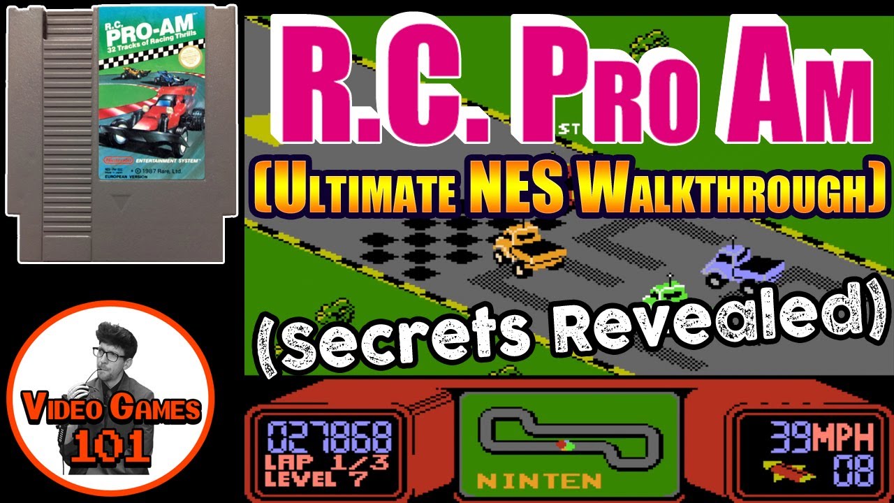 Прохождение R.C. Pro Am для NES | Полное руководство по гонкам | Видеоигры 101