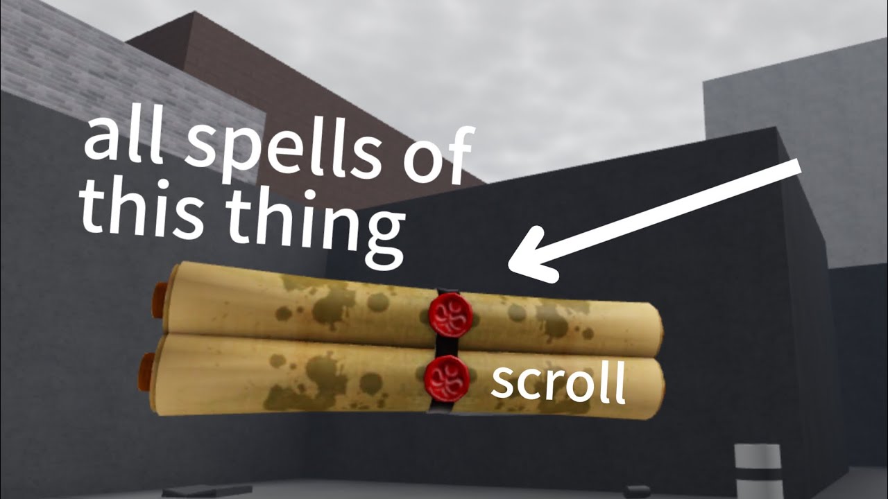 All spells in Item Asylum