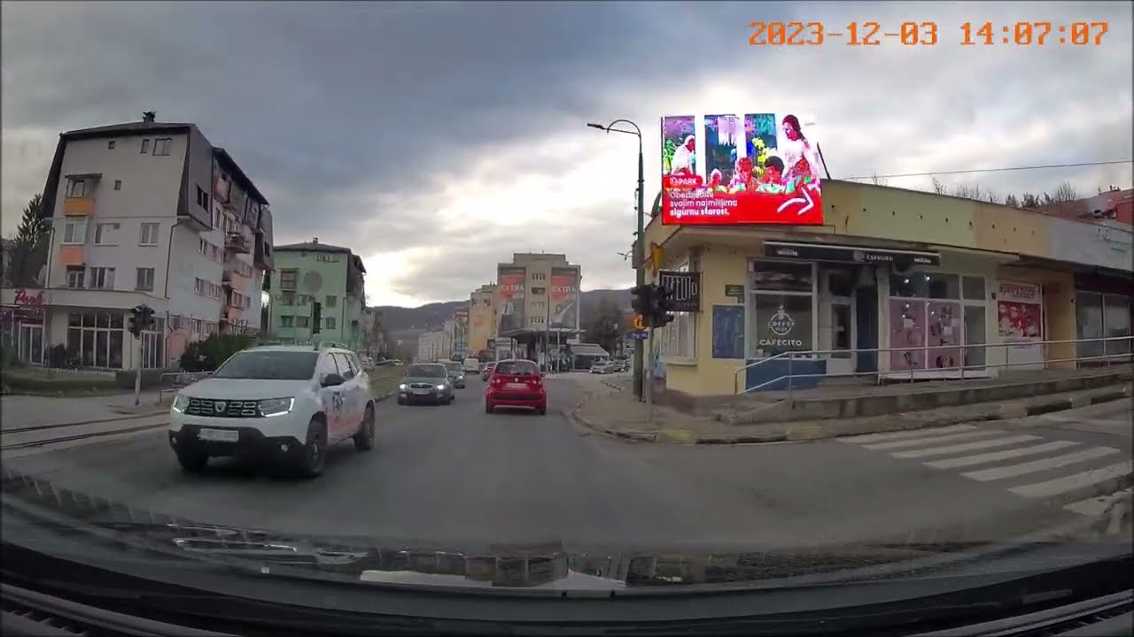 Vožnja: Sarajevo - Visoko #december #2023 #visitbosnia #visitsarajevo #visoko #bosnia #dashcam #bih