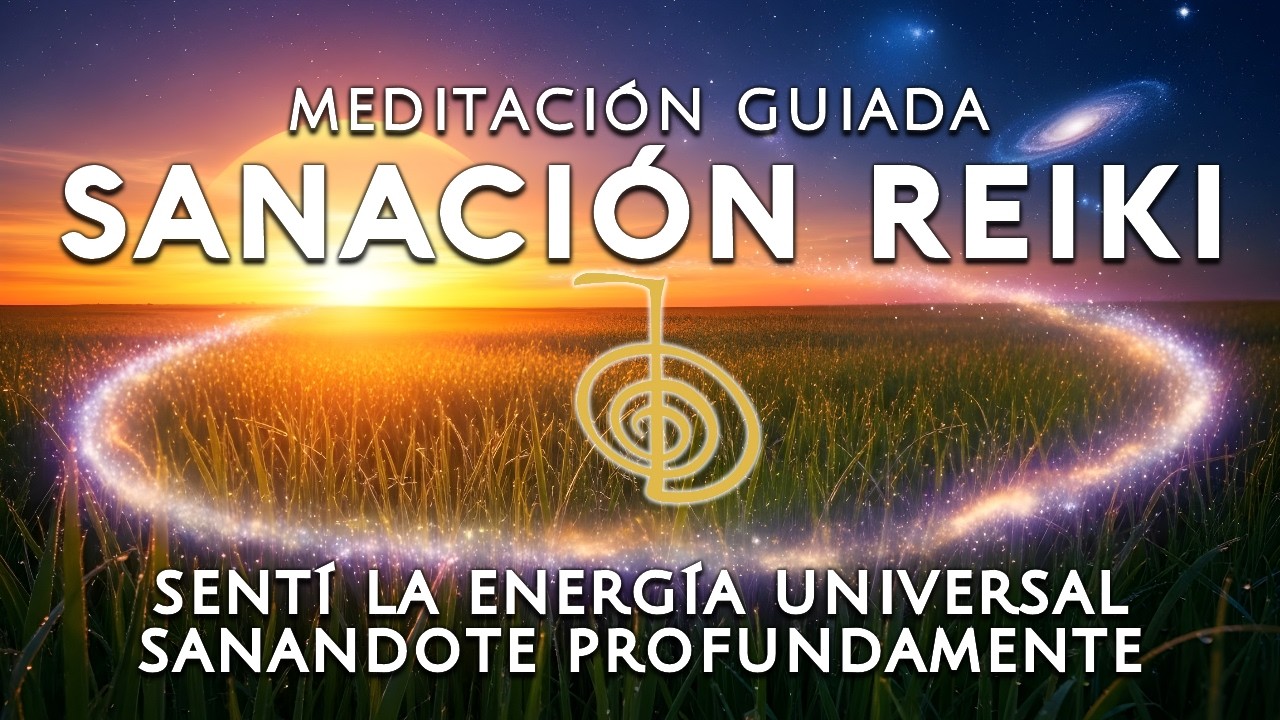 🌀💆🏻‍♀️ MEDITACIÓN REIKI: SANACIÓN PROFUNDA CON ENERGÍA UNIVERSAL | SESIÓN COMPLETAMENTE FUERTE