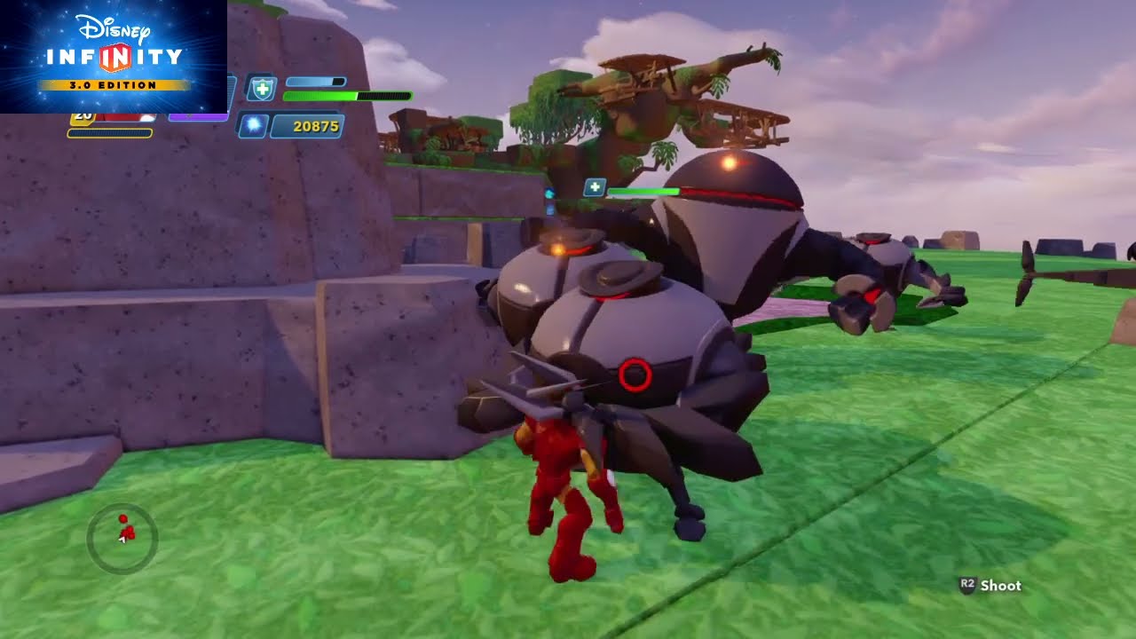 Disney Infinity 3.0 Iron Man vs Omnidroids