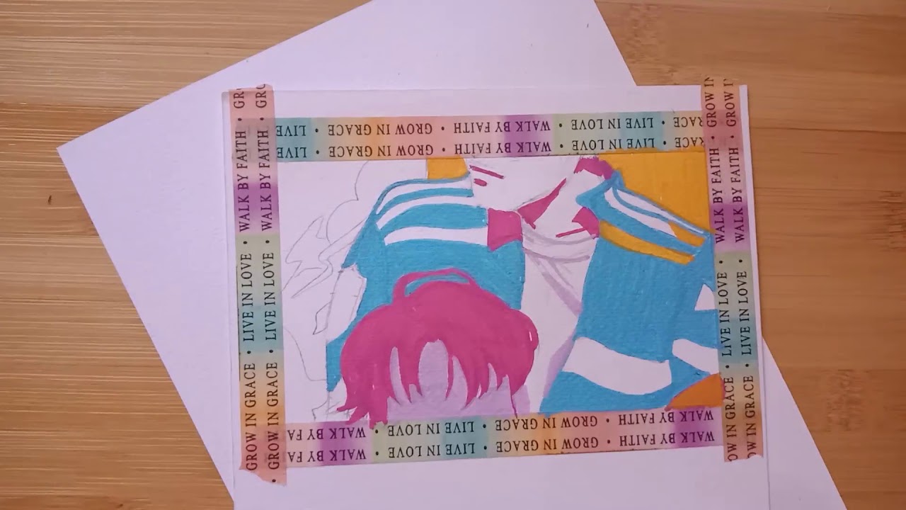 Acrylic Marker Doodle Timelapse