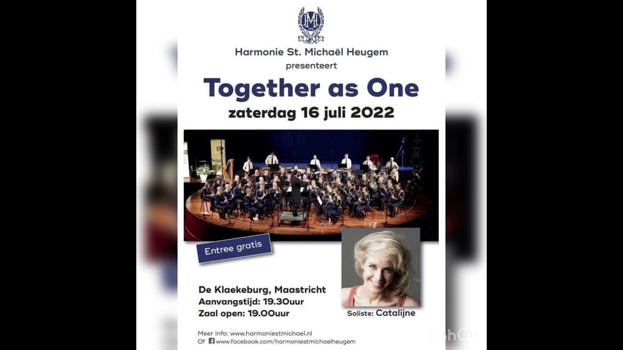 Rock Fantasy (arr. David Cole) door Harmonie Sint Michaël Heugem met Olaf Frijns op trompet