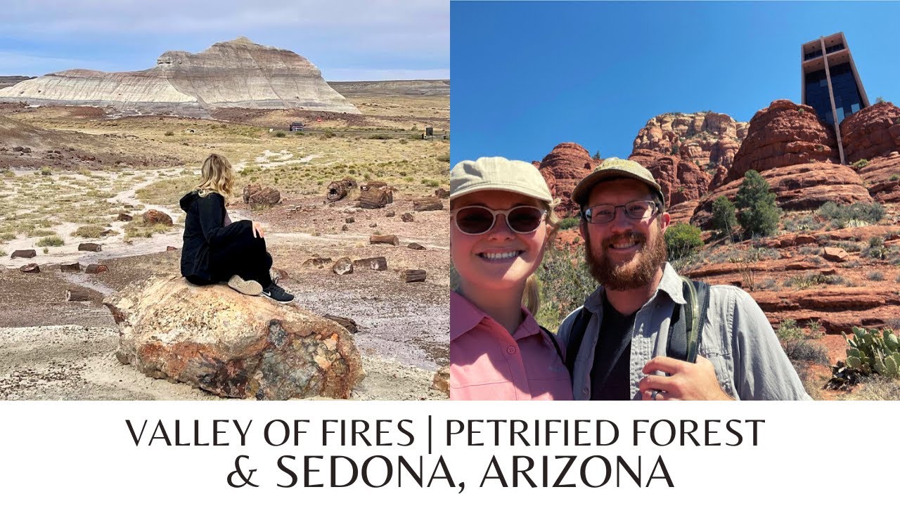 Ep 7 | Valley of Fires, NM | Petrified Forest | Sedona & Flagstaff | Arizona