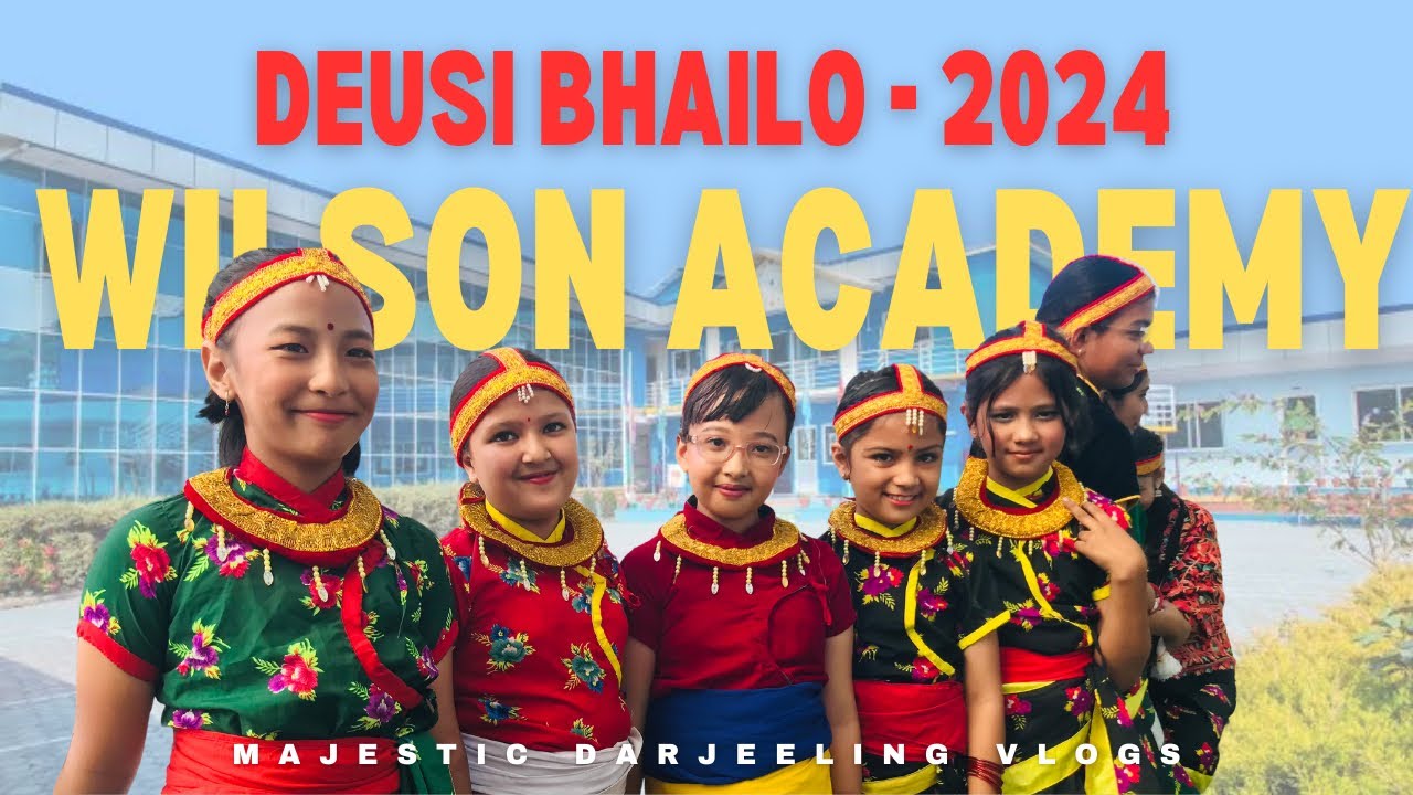 🎉 Unforgettable Deusi Bhailo 2024 at Wilson Academy High School! 🌟 l Wilson Academy High school