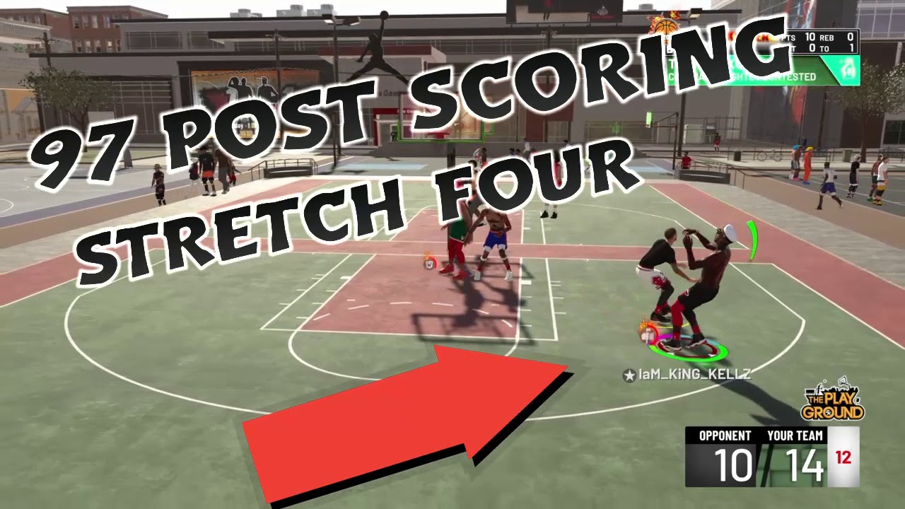 HIGHEST OVR POST-SCORING STRETCH FOUR! BEST POST-SCORING STRETCH IN 2K!