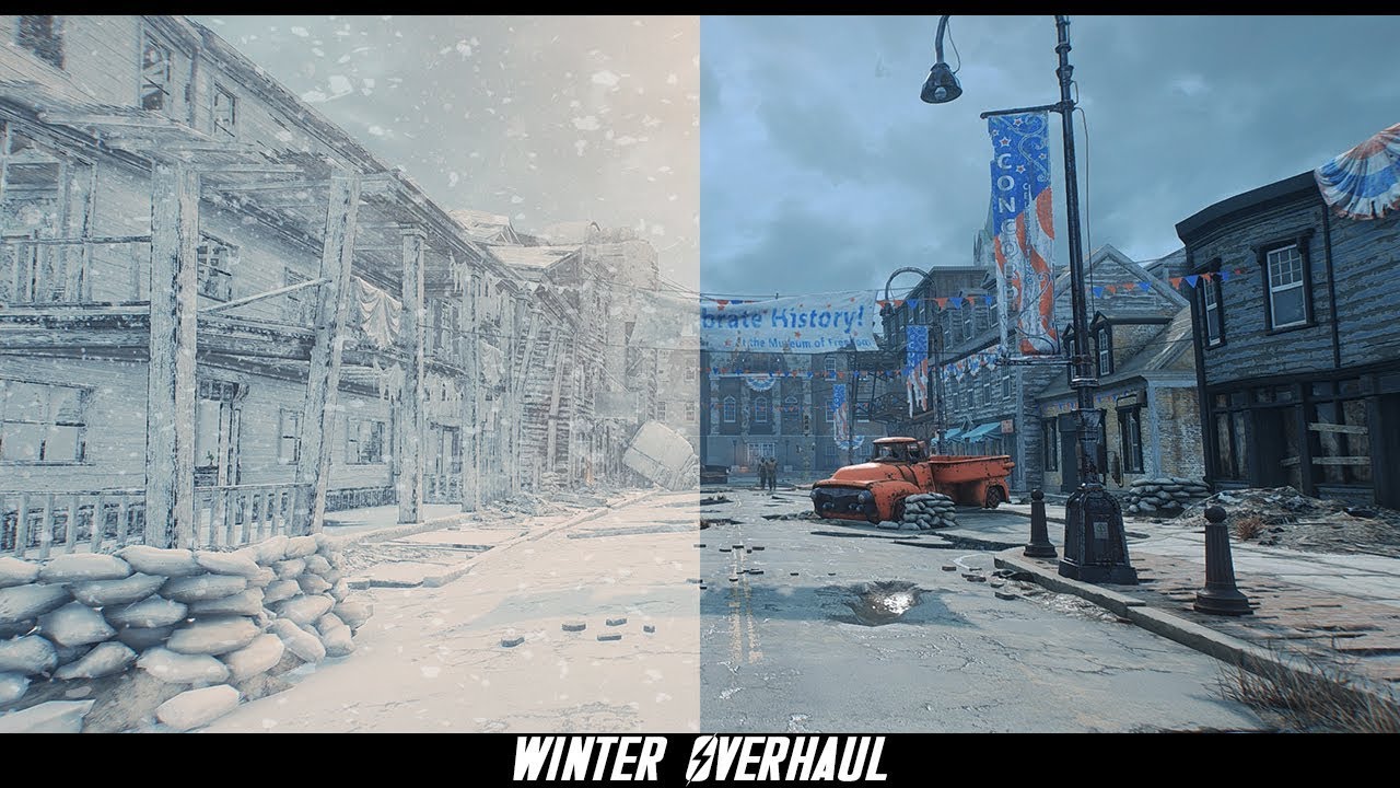 Fallout 4 Mods: Winter Overhaul