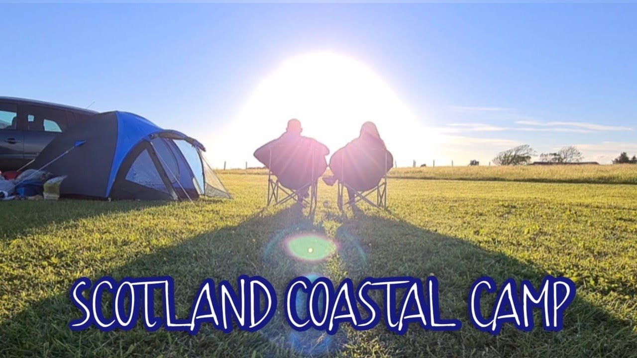 Scottish Coastal Camp - Dumfries and Galloway - Solway Firth - Sunny Seaside