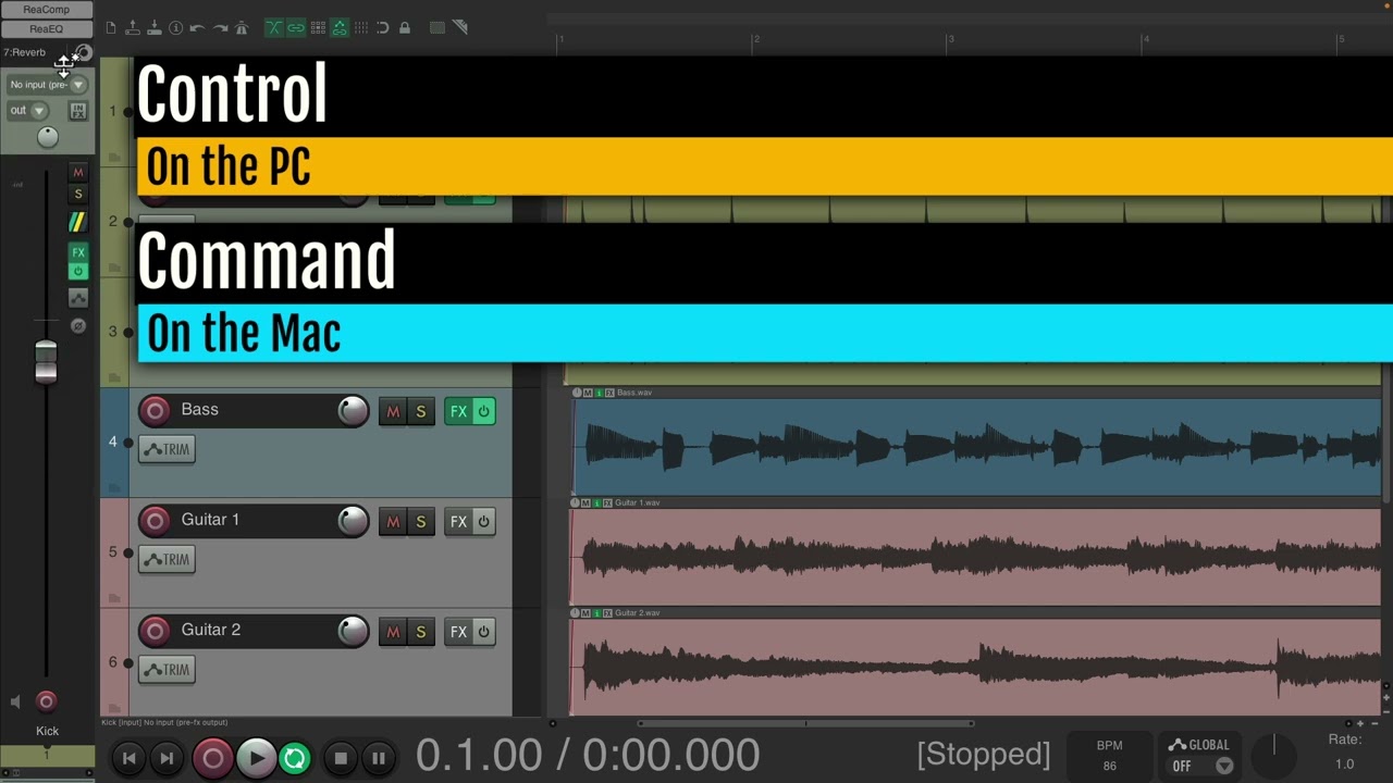 The Track Inspector - One Channel Mixer in REAPER