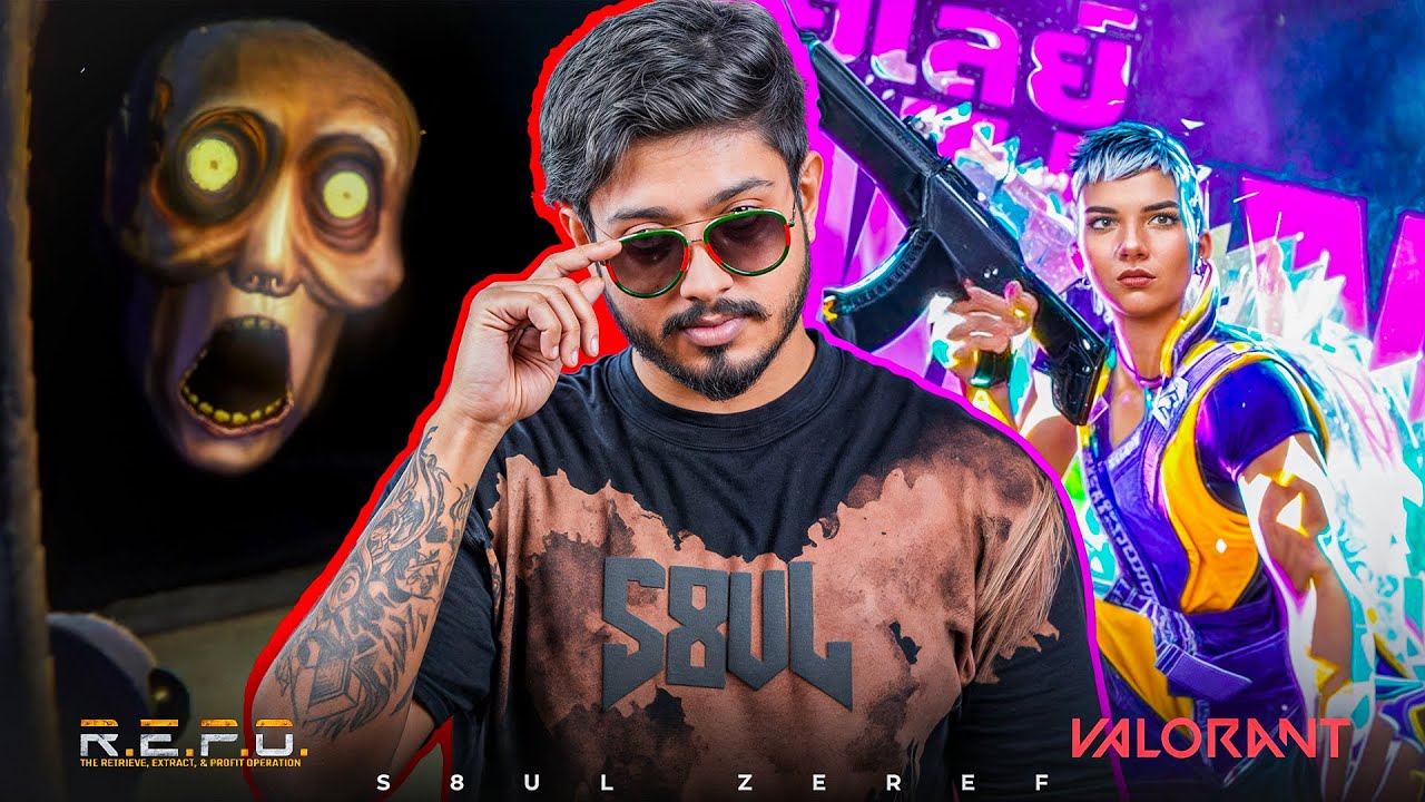 🔴  VALO New Act & REPO ( New Co-op Horror Game )