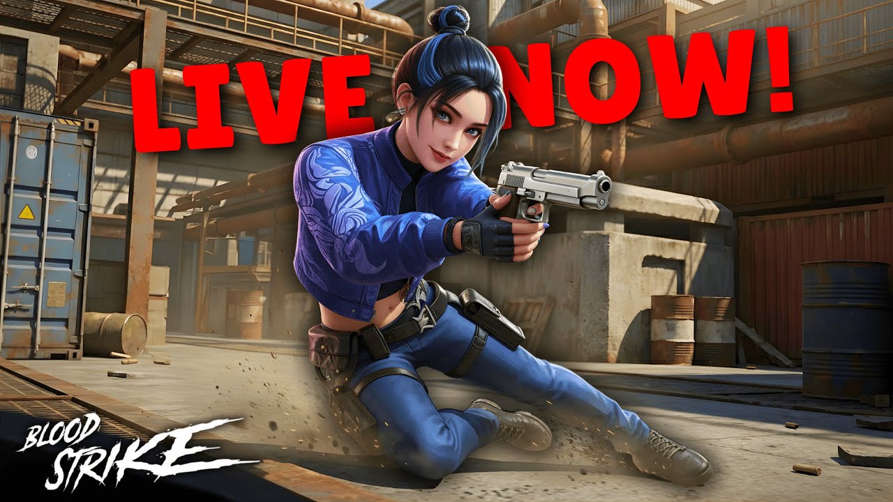 🔴আজকে শুধু Funny Gameplay 😏 – Blood Strike Live !  MDK is Playing