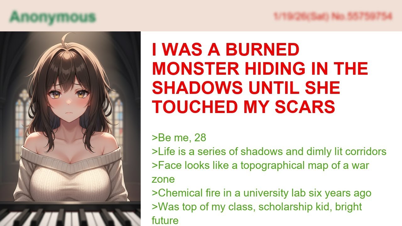 I Was A Burned Monster Hiding In The Shadows Until She Touched My Scars