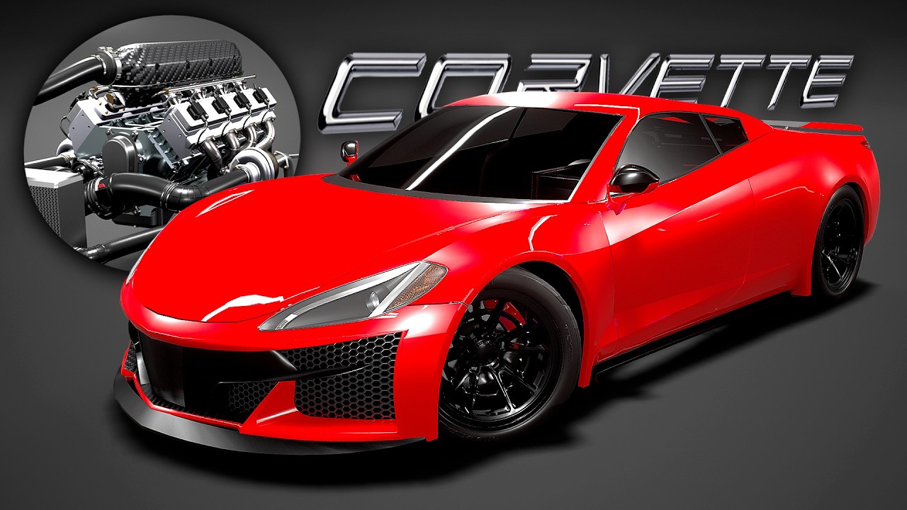 Tentei recriar o Corvette C8 no Automation e deu MUITO errado…