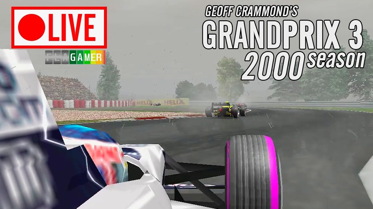 Flagamer jogando Grand Prix 3 Season 2000 AO VIVO
