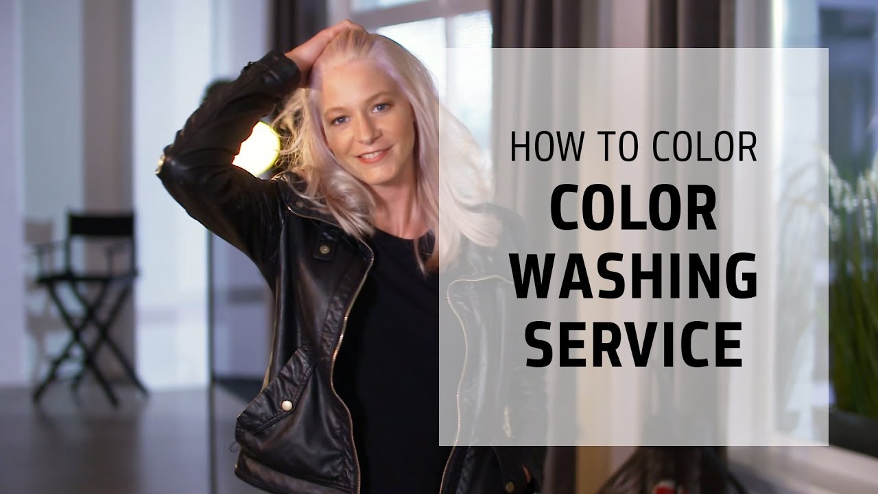 Color washing service with @Pure Pigments | How to Color | Goldwell Education Plus