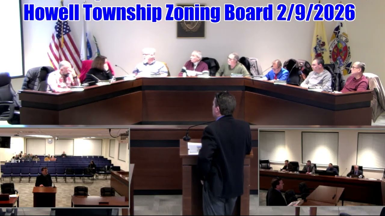 Howell Township Zoning Board Meeting 2/9/2026