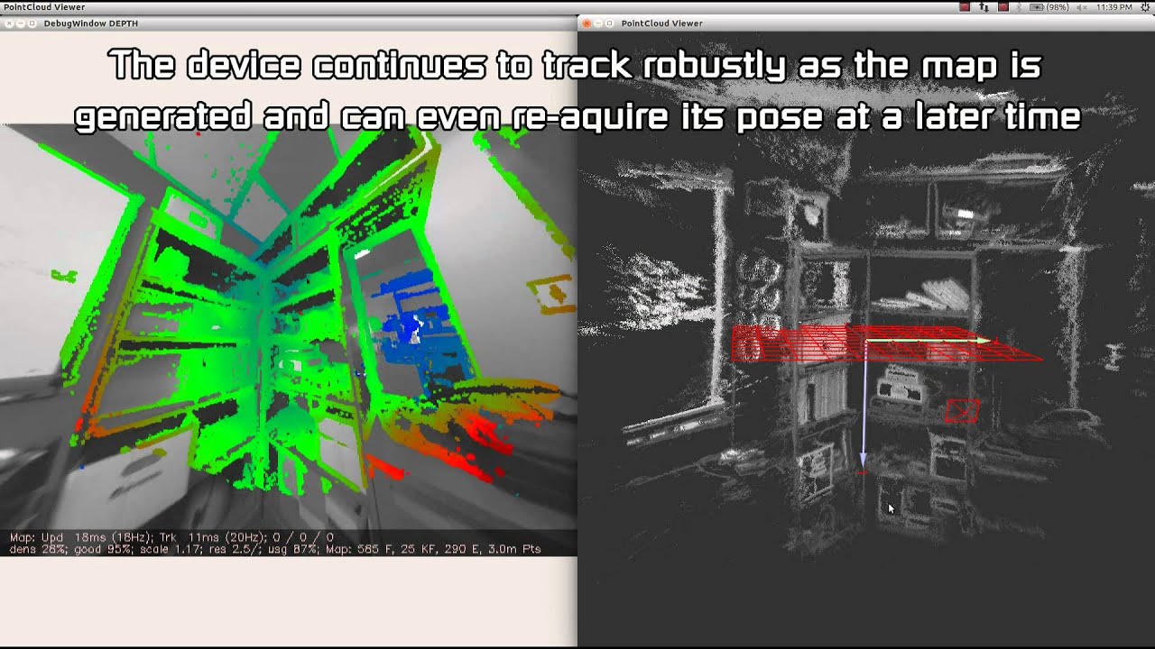 TVI: IS-1200+ / HObIT Natural Feature Tracking w/ 3D reconstruction