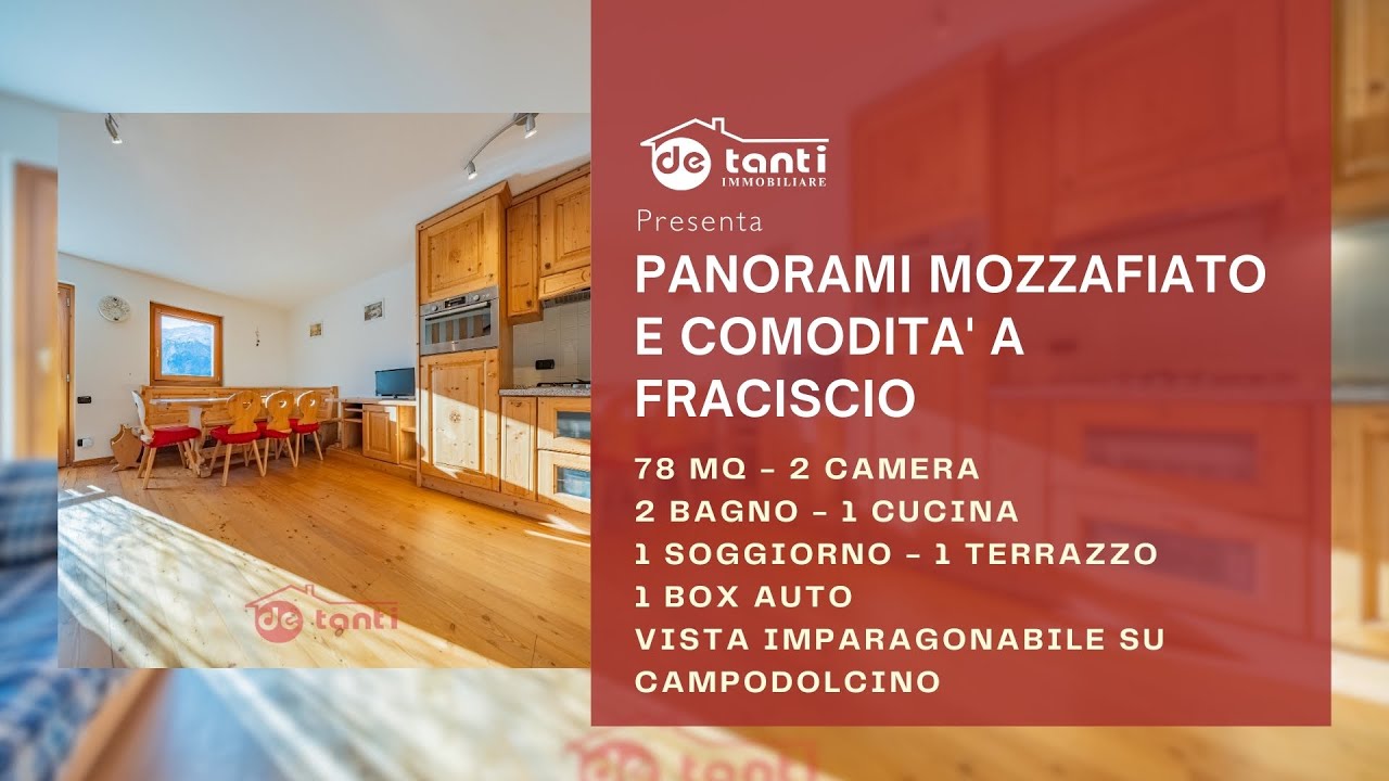 PANORAMI MOZZAFIATO E COMODITA' A FRACISCIO