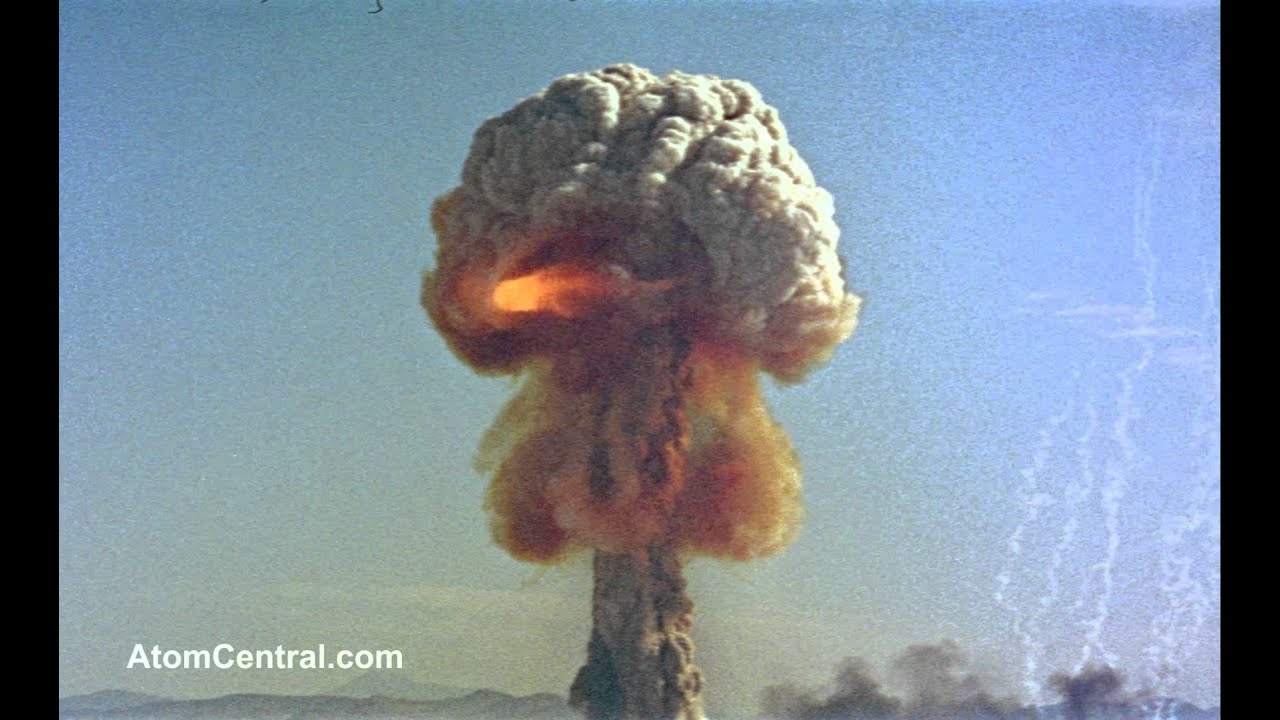 Atomic Bomb explosion - Close Up