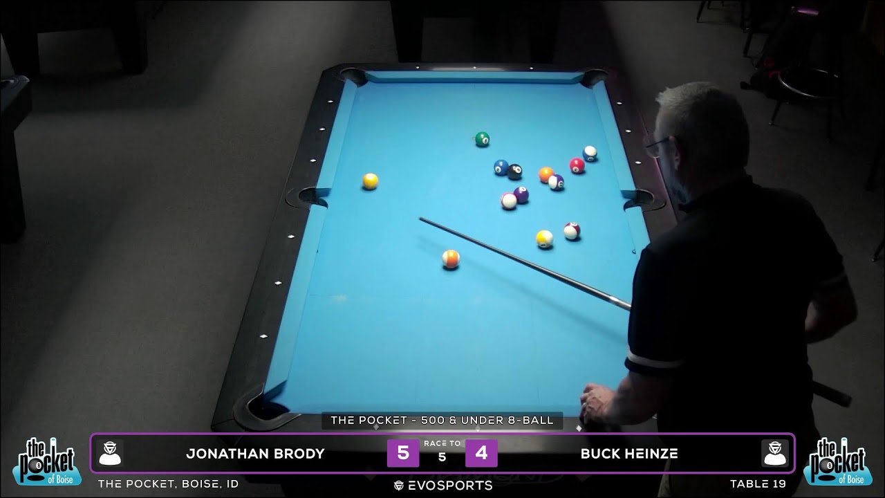 JONATHAN BRODY vs BUCK HEINZE - THE POCKET - TABLE 19 | EvoSports