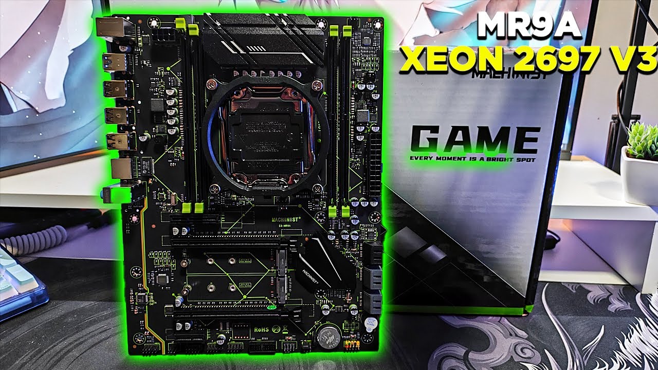 A MELHOR PLACA MÃE PARA XEON NO REMESSA CONFORME! MR9A TESTE EM UNLOCK XEON 2697 V3!