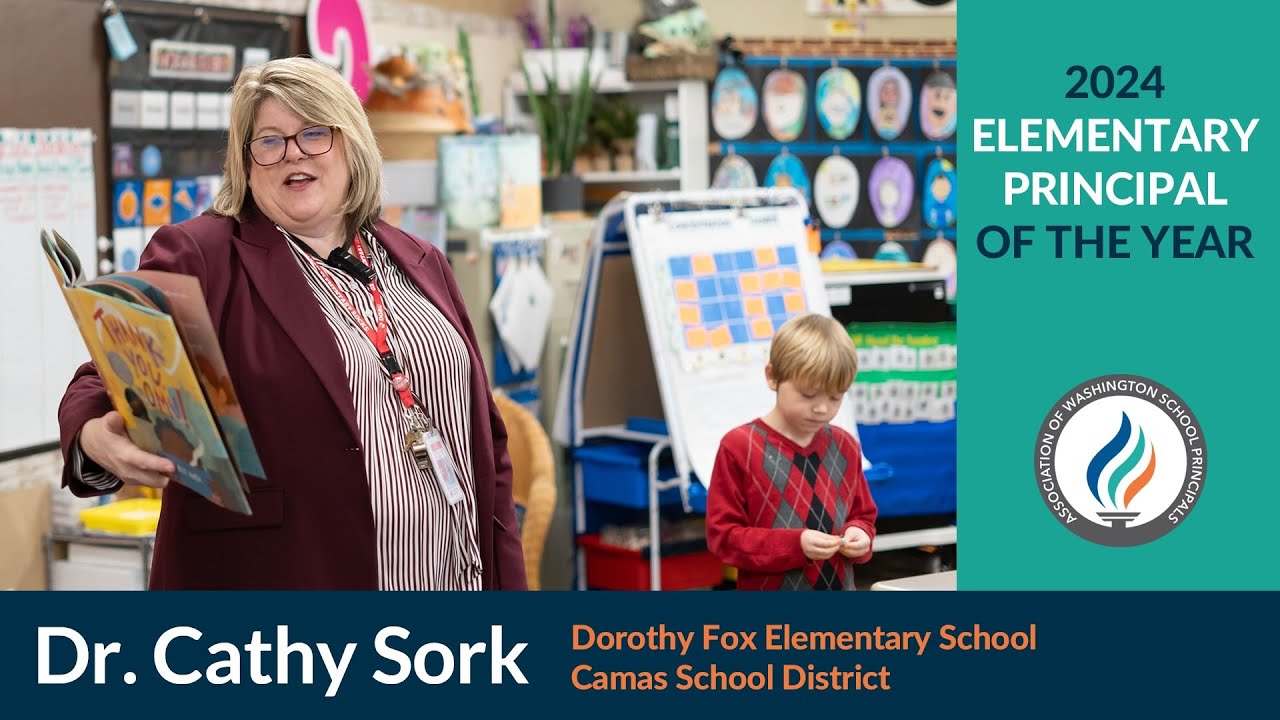 Meet Dr. Cathy Sork, our 2024 Elementary Principal of the Year