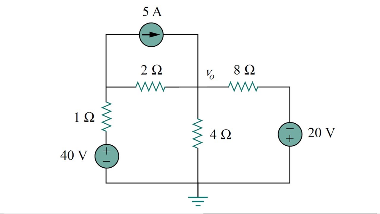 Mesh Analysis - Independent Source (Problem 3.51)