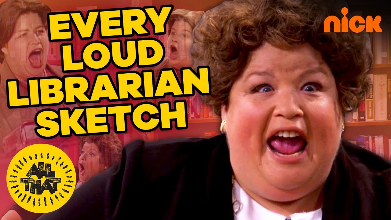 EVERY Loud Librarian Sketch Ever Ft. Lori Beth Denberg | All That