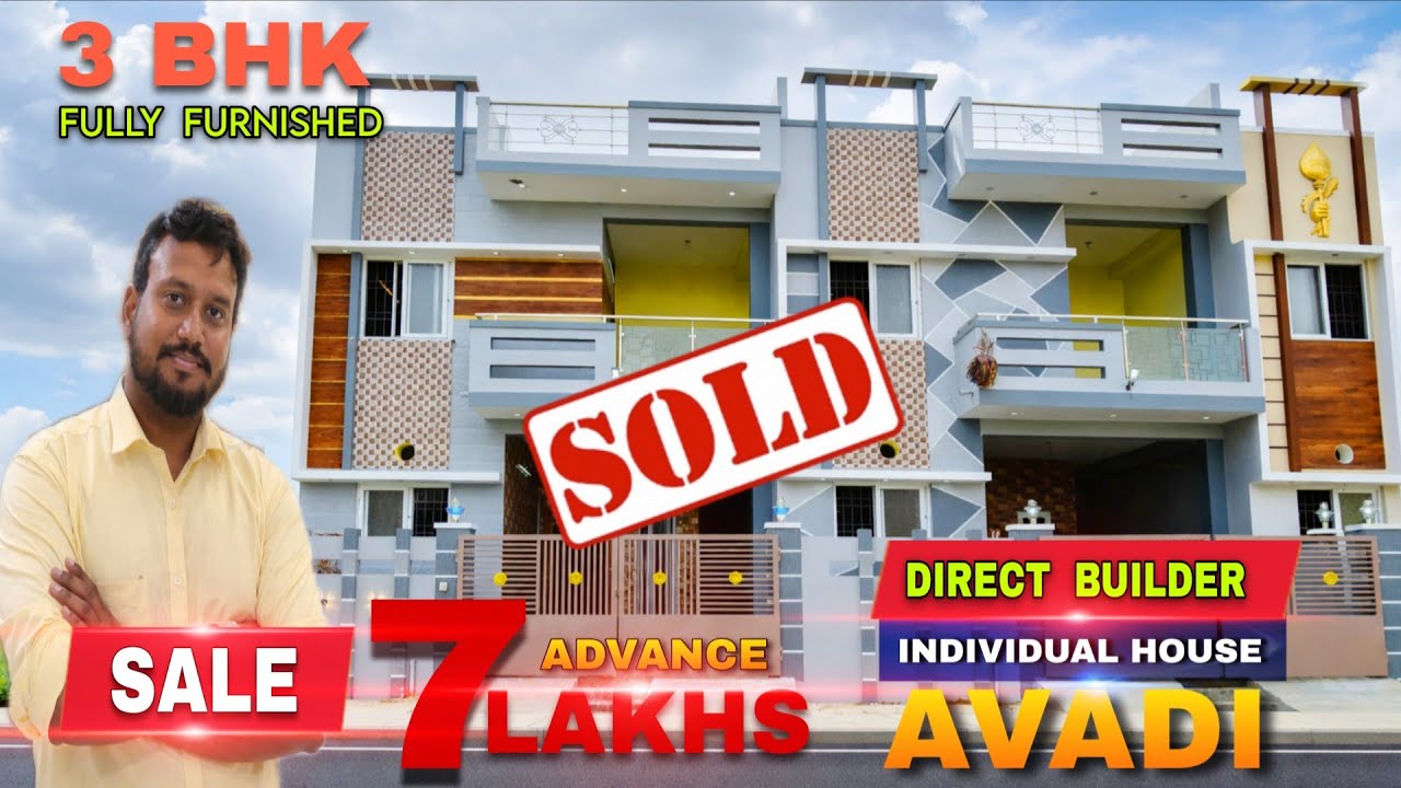 😱Shoking Rate😍Fully Furnished 3BHK Individual house Sale in Avadi Chennai😍Ready to Move #home #villa