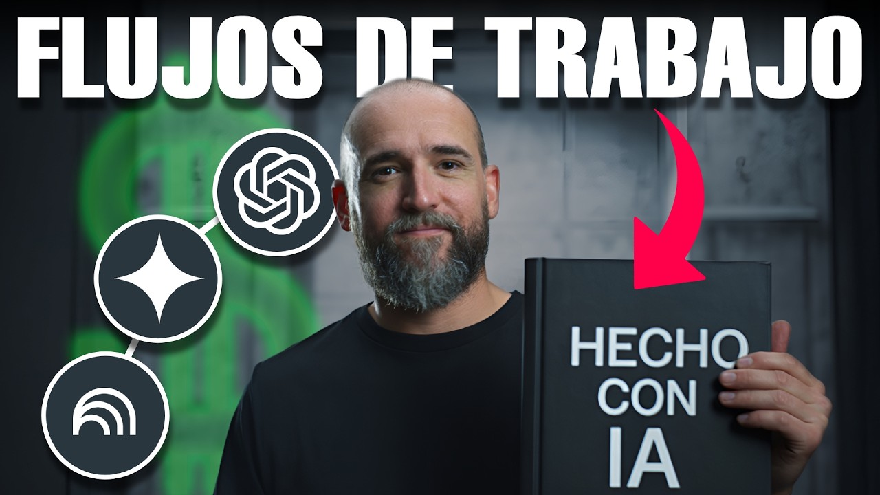 Flujo de trabajo con IA: Consigue en 3 minutos lo que llevaba semanas ⚙️🔥