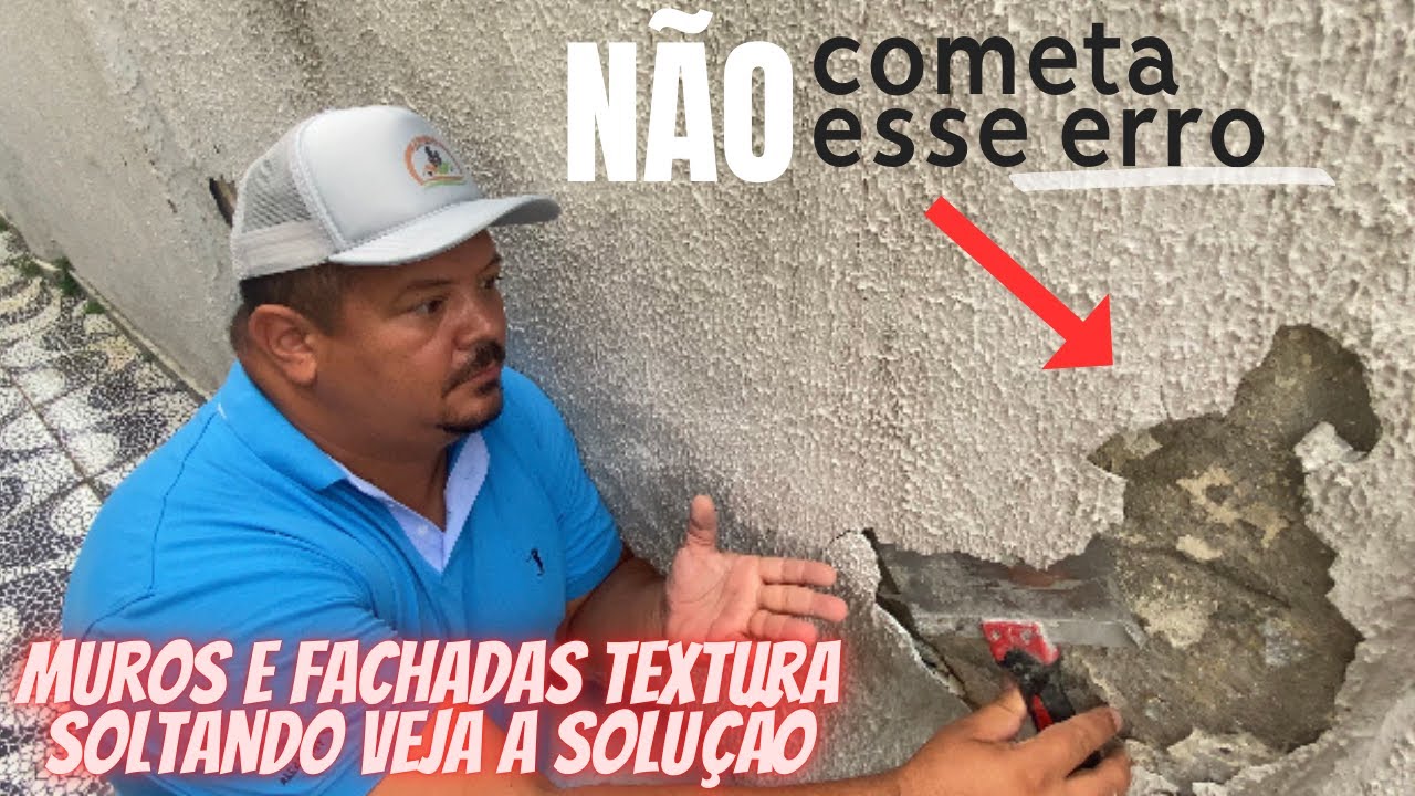 TEXTURA soltando da PAREDE não cometa esse erro