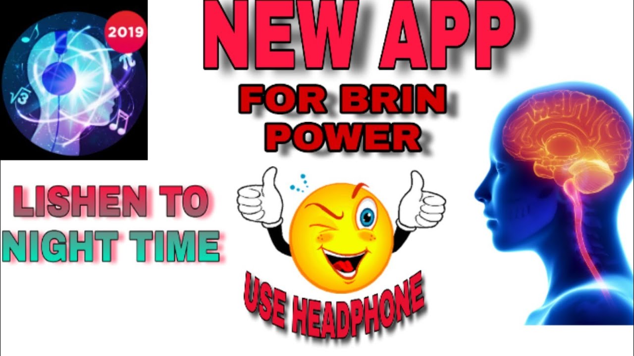 Best app music for brin 🎶  brin power best for this app