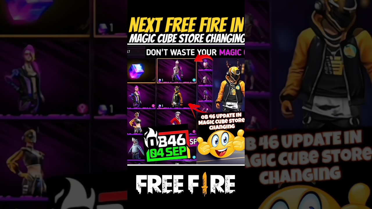 OMG#free#fire#OB#46#update#in#next#Magic#Cube#Store#changing#freefire #video
