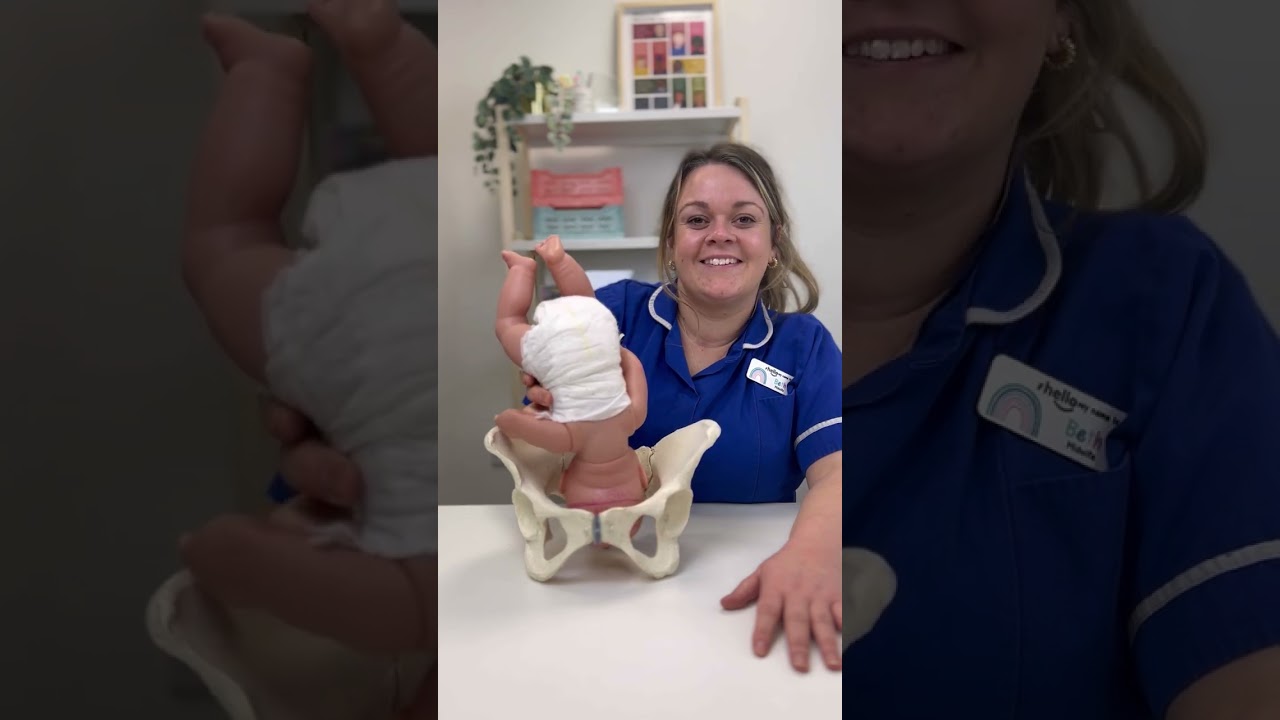 What your midwife means when they say baby's head is engaged 👶