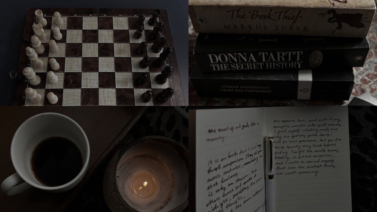 autumn rituals ✧ quiet hobbies for the season | dark academia aesthetic