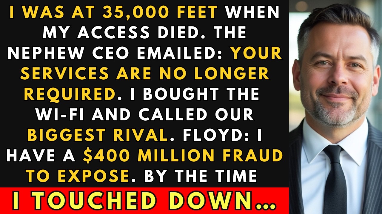 Nephew CEO Fired Me At 35,000 Feet — I Called Rival, Exposed His $400M Fraud | Office Revenge