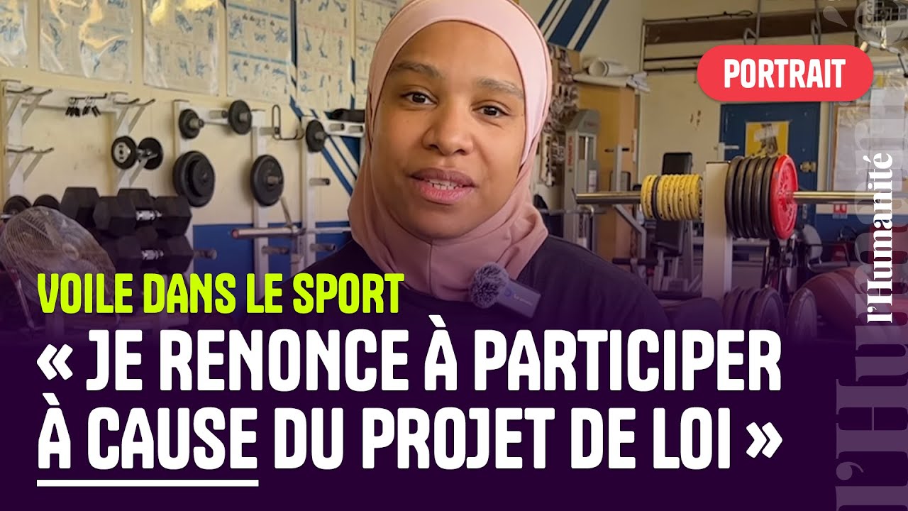 Sylvie Eberena, championne de France et voilée, dénonce l'offensive islamophobe du gouvernement