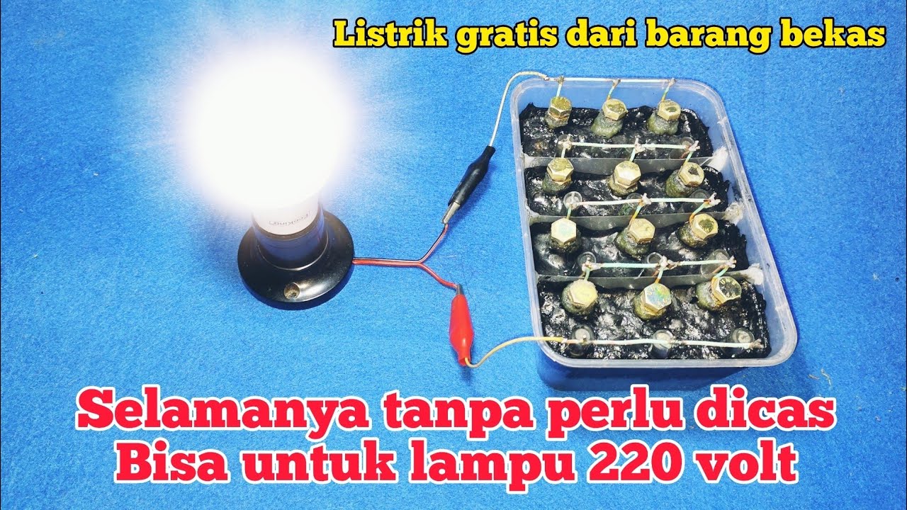 Baterai free energy tanpa dicas selamanya