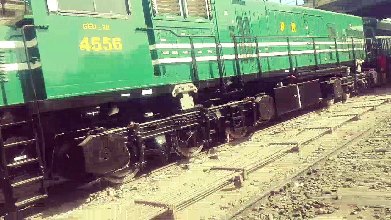 GEU-20 4556.  GEU-40 9034 PAKISTAN RAILWAYS LOCOMOTIVES USA ENGINE 2019