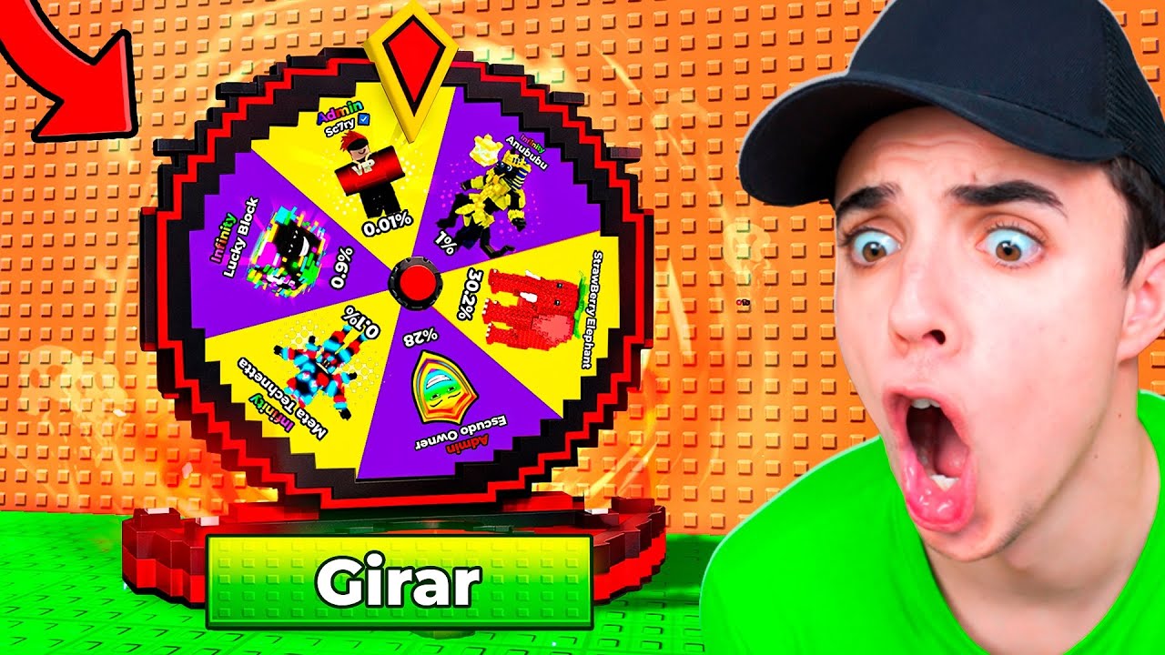 DESBLOQUEÉ la RULETA DE ADMINS en TSUNAMI BRAINROTS!😨