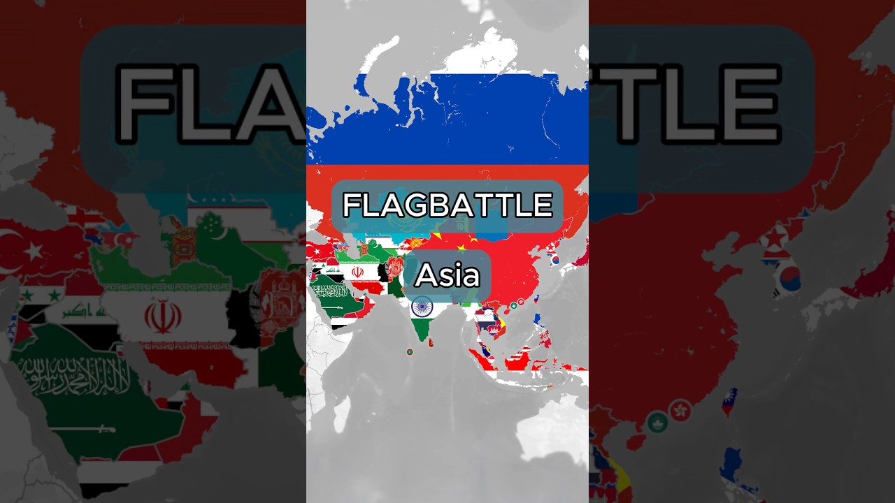 FLAGBATTLE Asia Begins! Jordan vs Singapore! Who wins first? Vote now! #flagbattle