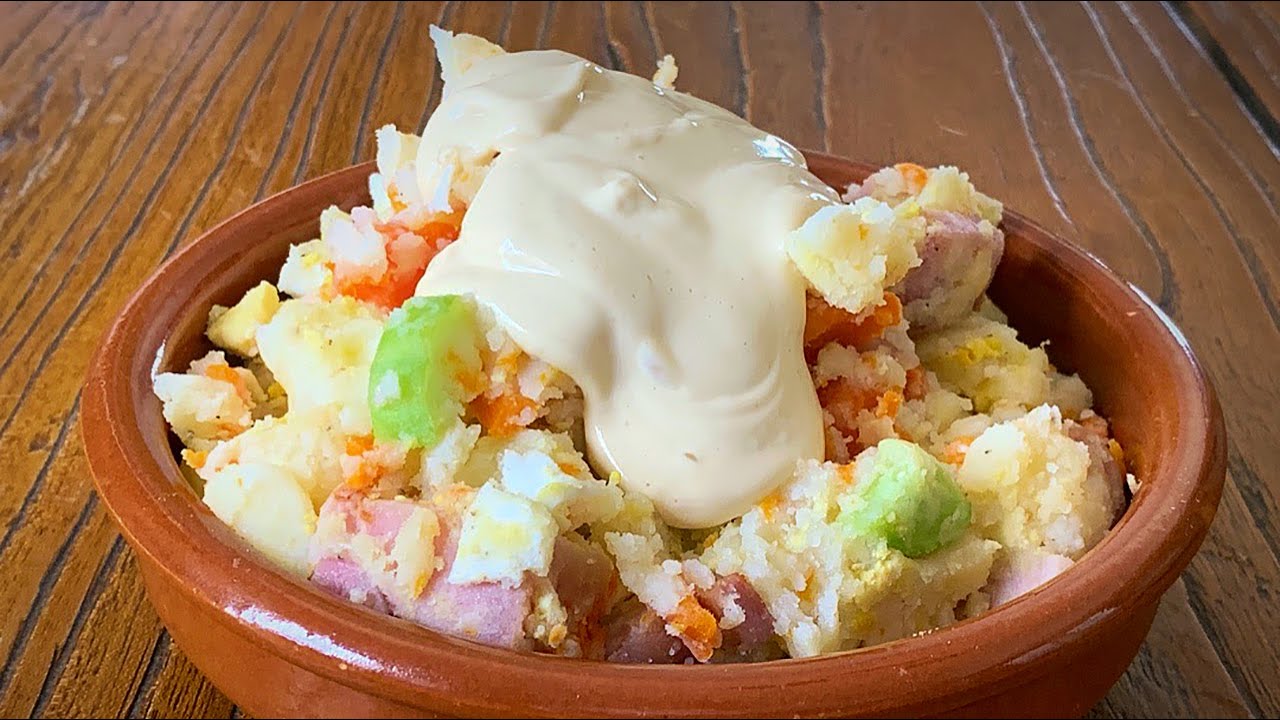 Ensaladilla japonesa. Misma base, distintos detalles!!!