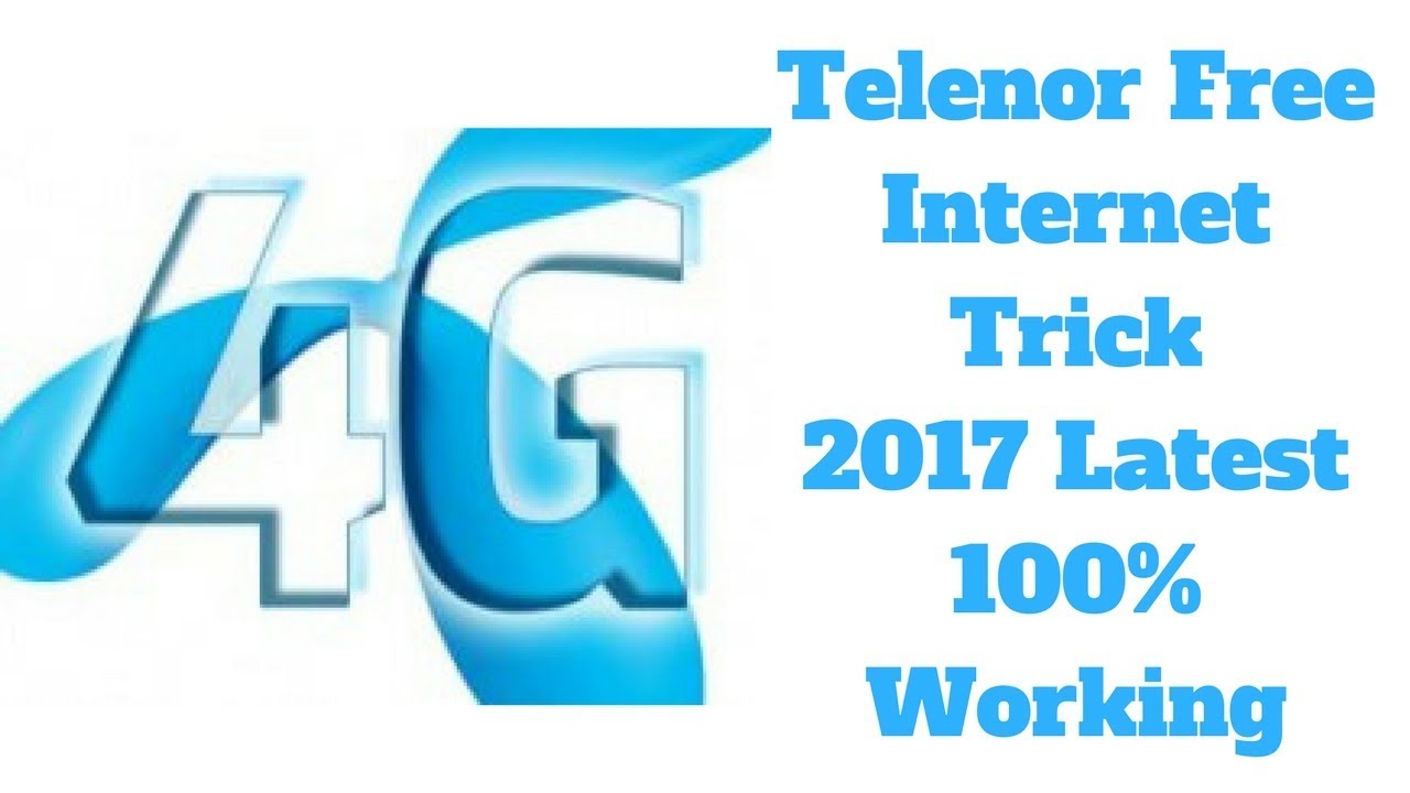 Telenor free internet 2017 latest trick with unlimited internet | Telenor free net