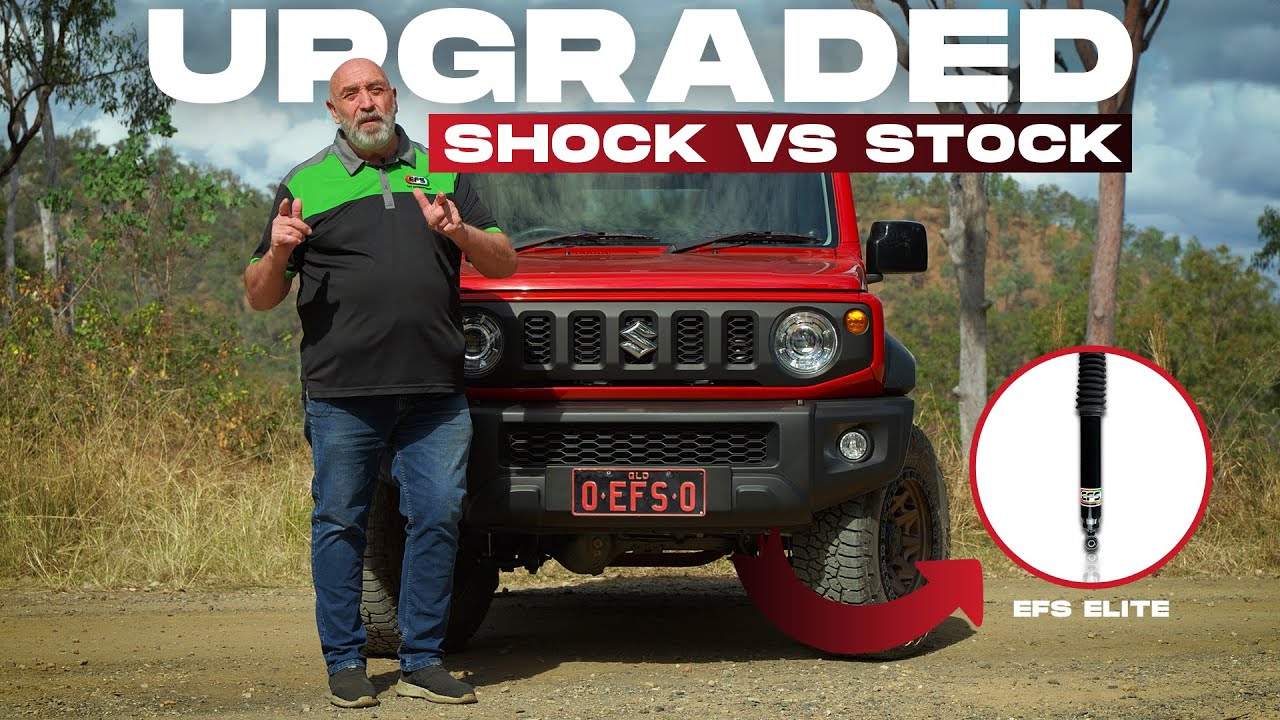 Jimny XL Transformed: EFS Elite Shock Absorbers vs Stock – Test Drive & Comparison!