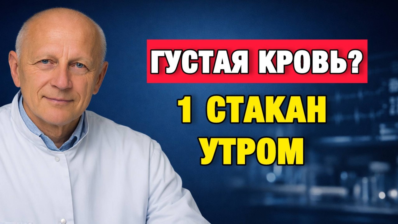 Густая кровь — СКРЫТАЯ УГРОЗА: что изменить уже завтра